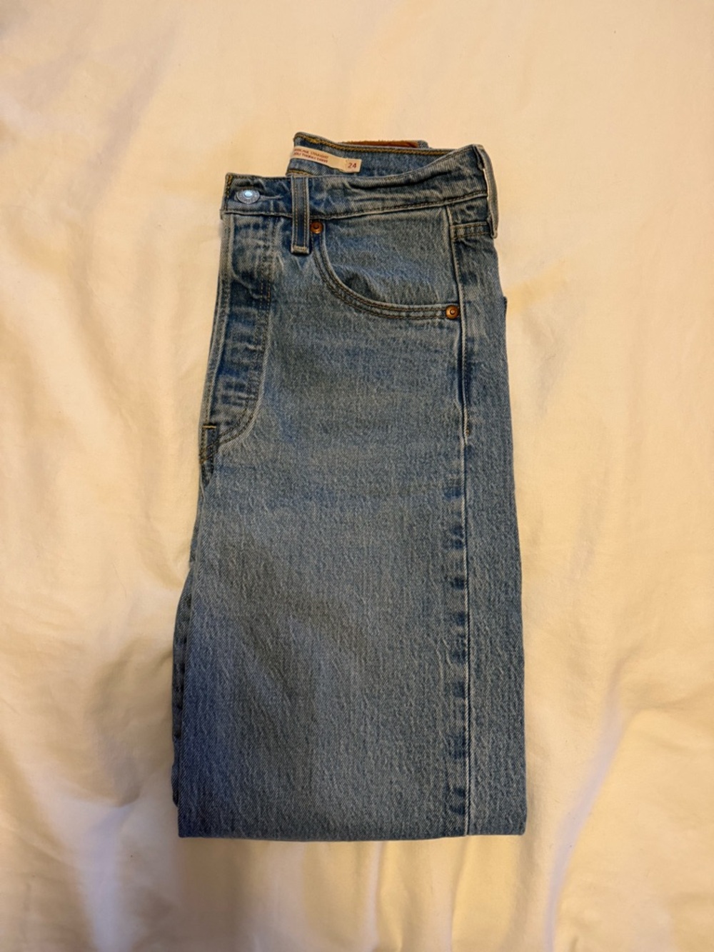Levi’s Ribcage Straight Jeans Size 24
